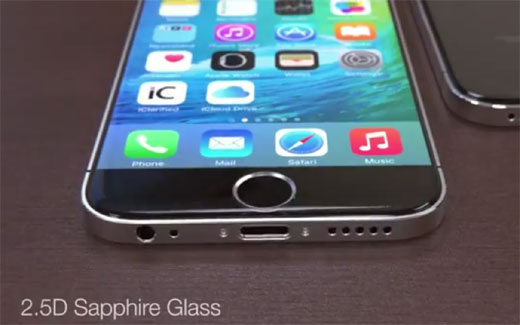 デザインはiPhone4とSamsung Galaxy S6から影響を受けている？