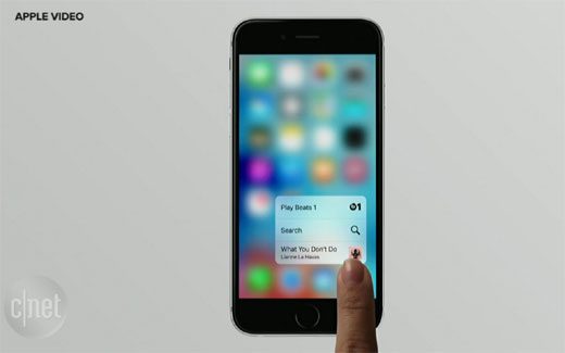 iPhone6sに搭載される3D Touchってどんな機能なの？
