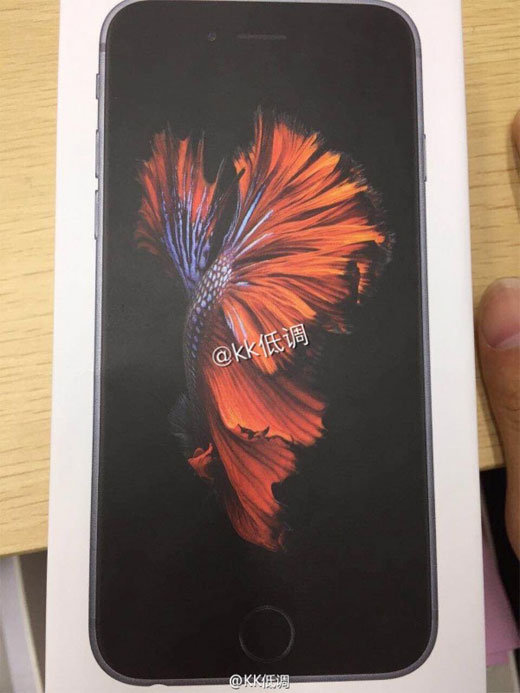 Iphone6sのパッケージ画像が立て続けにリークされる 動く壁紙も同じデザインか Iphone予約購入ガイド 最新情報