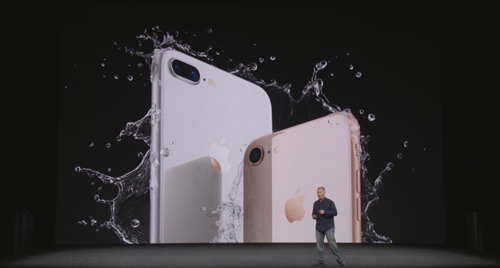iPhone8の耐水防塵