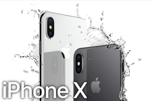 iPhoneXの防塵・防沫・耐水性能