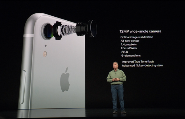 iPhone XRのカメラ