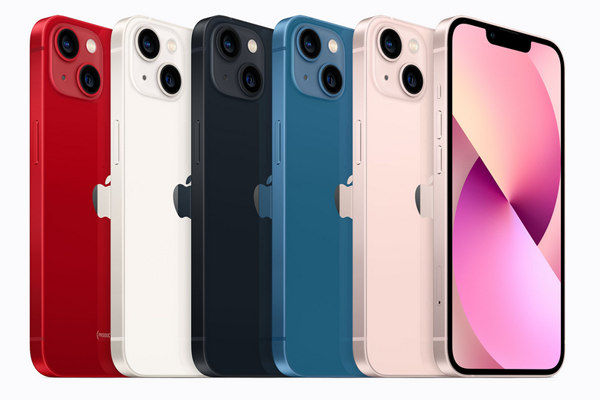 iPhone 13　カラーは5色